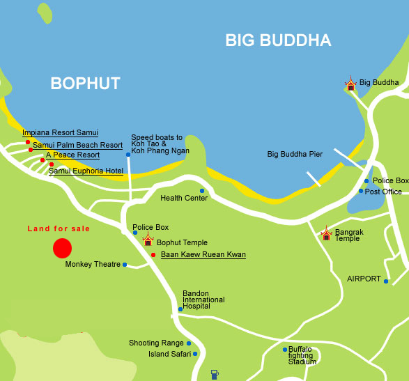 [SAMUI] Le Nord : Bophut, Maenam, Baan Thaï et Baan Po