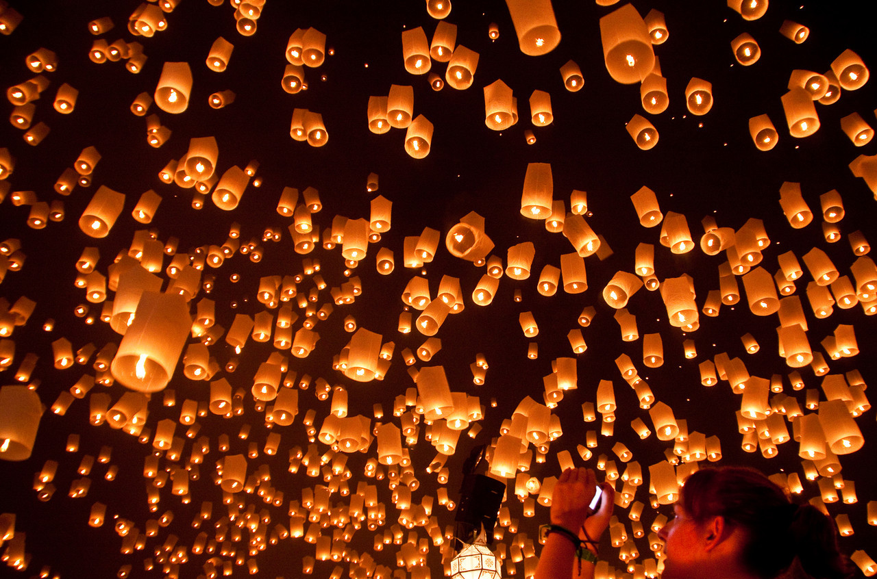 Loy Krathong, festival des lumières
