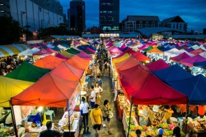 Le marché de nuit de Ratchada