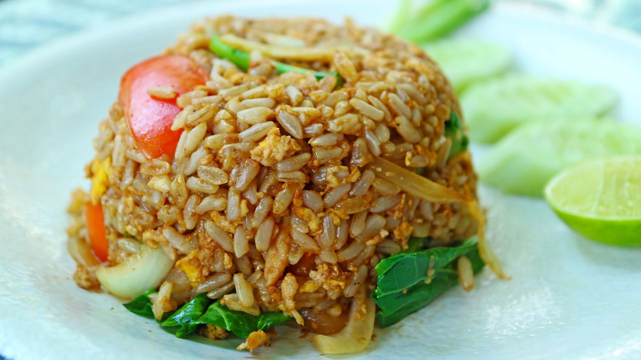 riz frit thaïlandais