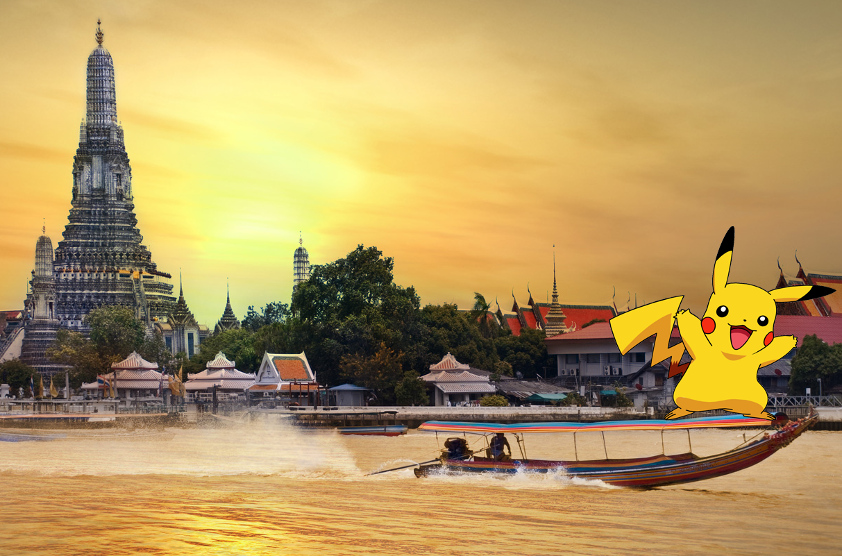 Pokemon Go lancé en Thaïlande