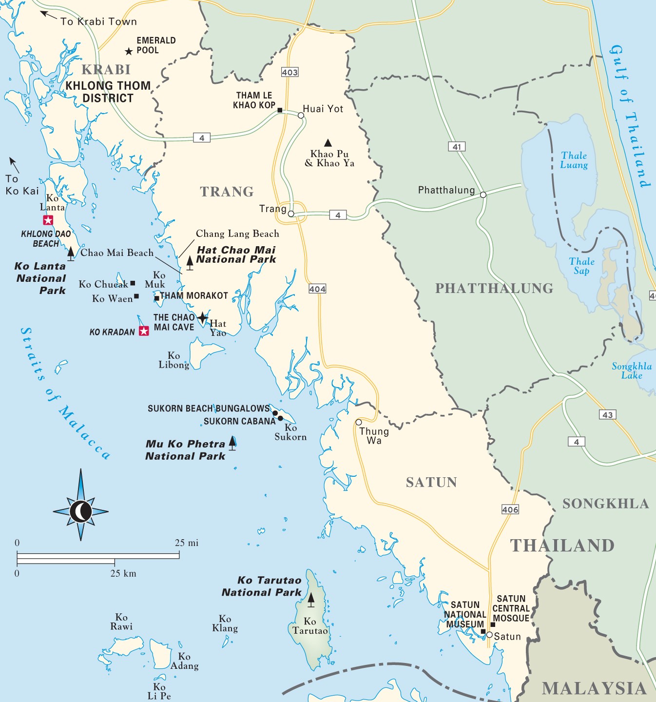 таиланд карта