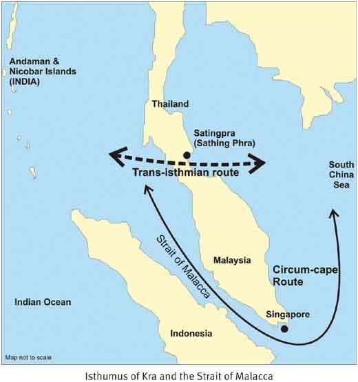 Kra Canal Connecter les Océans Pacifique et Indien par la Thaïlande