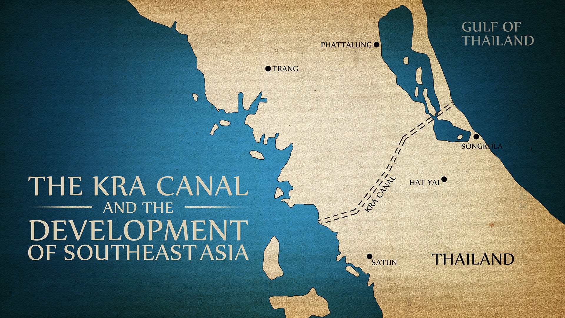 Kra Canal – Connecter les Océans Pacifique et Indien par la Thaïlande