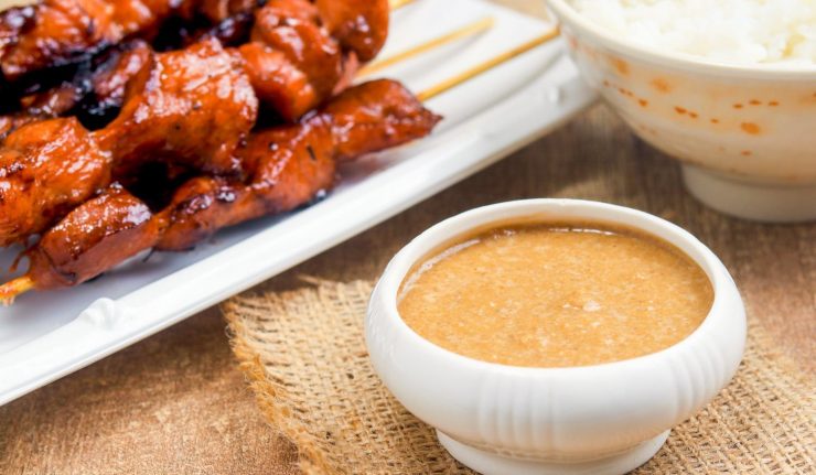 Sauce satay aux cacahuètes, recette facile thaïlandaise