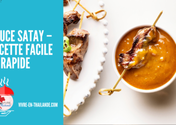 Sauce Satay Aux Cacahuètes, Recette Facile Thaïlandaise
