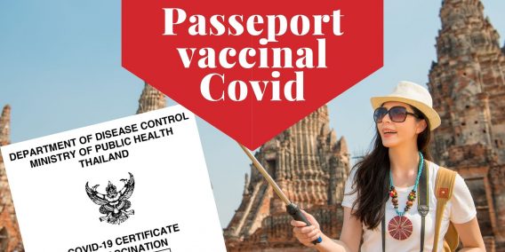 Confirmation officielle du passeport vaccinal en Thaïlande