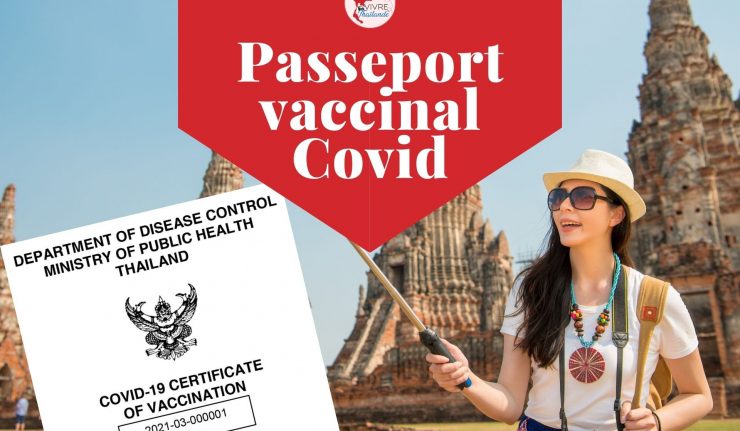 Confirmation officielle du passeport vaccinal en Thaïlande