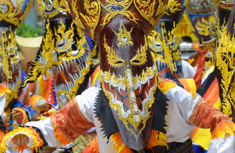 Phi Ta Khon : festivals en Thaïlande