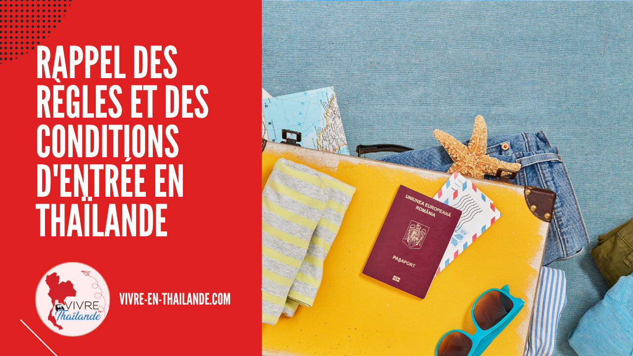 [Août 2022] Rappel des règles et des conditions pour entrer en Thaïlande cover