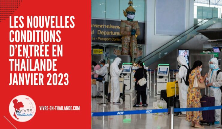 [Mis à jour le 09/01] Les nouvelles conditions d’entrée en Thaïlande à partir du 9 janvier 2023 cover