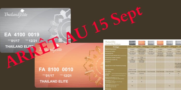 [Communiqué] Thailand Elite se renouvelle : Fin des programme actuels au 15 Septembre 2023 cover