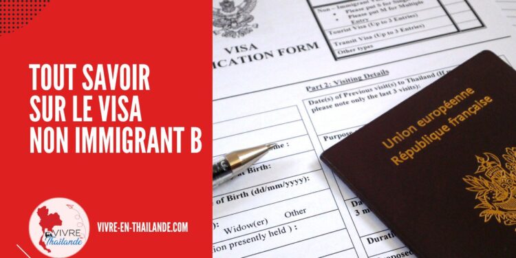 Visa Non Immigrant B : Vivre et Travailler en Thaïlande cover