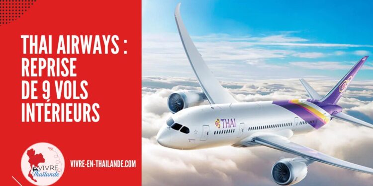 Thai Airways Reprend l'Exploitation de 9 Lignes Intérieures cover