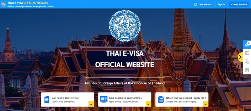 Comment faire une demande d'e-visa pour la Thaïlande ?