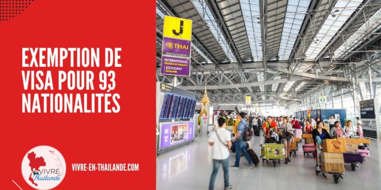 Exemption de Visa en Thaïlande pour 93 Nationalités à Partir du 15 Juillet 2024 cover