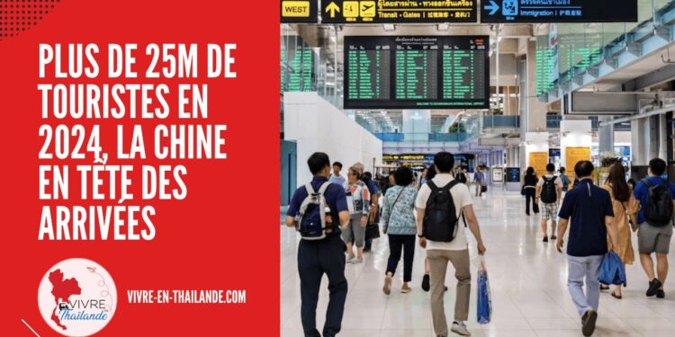 Tourisme : La Thaïlande Accueille Près de 25 Millions de Visiteurs Étrangers en 2024, Avec la Chine en Tête cover