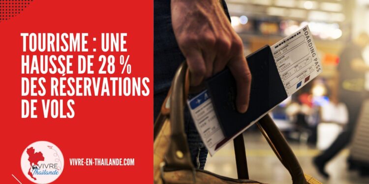 Tourisme en Thaïlande : Une Hausse de 28 % des Réservations de Vols cover