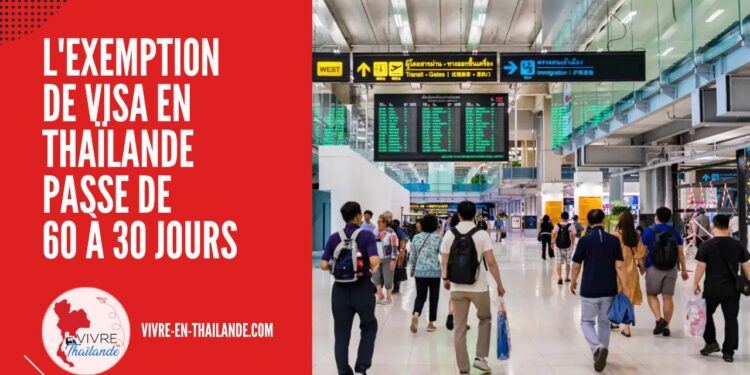 L'Exemption de Visa en Thaïlande Passe de 60 à 30 Jours : Ce Qu’Il Faut Savoir cover
