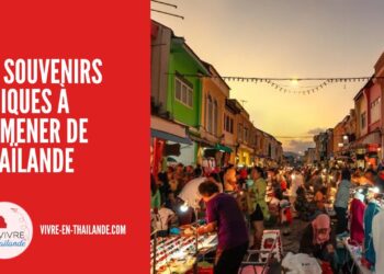 24 Souvenirs Incontournables À Rapporter de Votre Voyage en Thaïlande cover