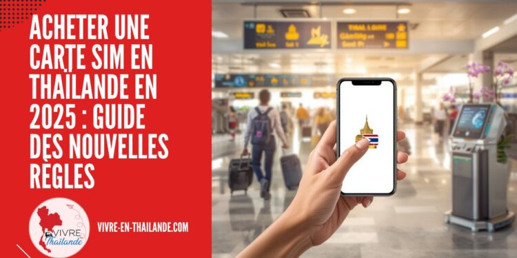 Acheter une Carte SIM en Thaïlande en 2025 : Guide des Nouvelles Règles pour Touristes et Expats cover