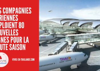 Thaïlande : Les Compagnies Aériennes Déploient 80 Nouvelles Lignes pour la Haute Saison
