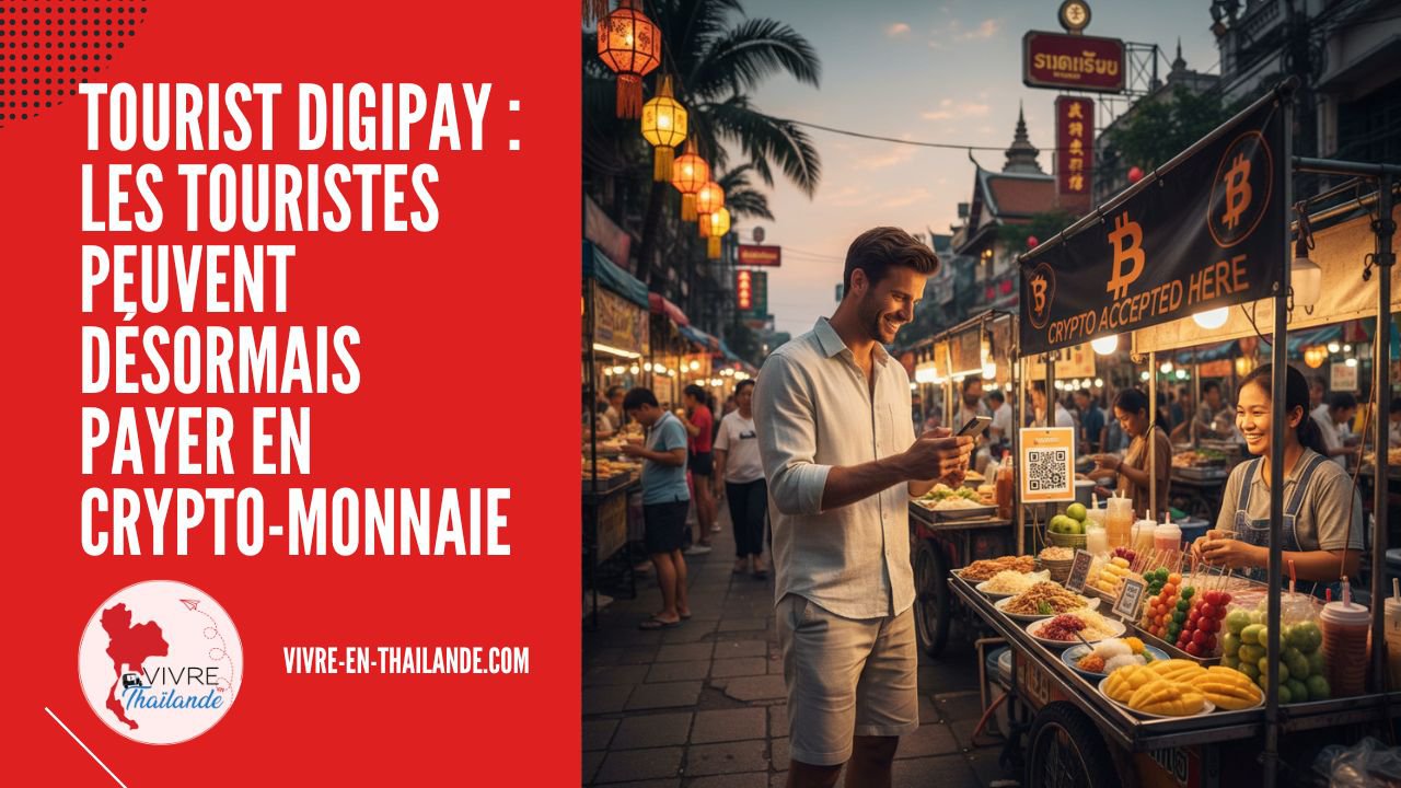Tourist DigiPay : les Touristes Peuvent Désormais Payer en Crypto-monnaie  en Thaïlande