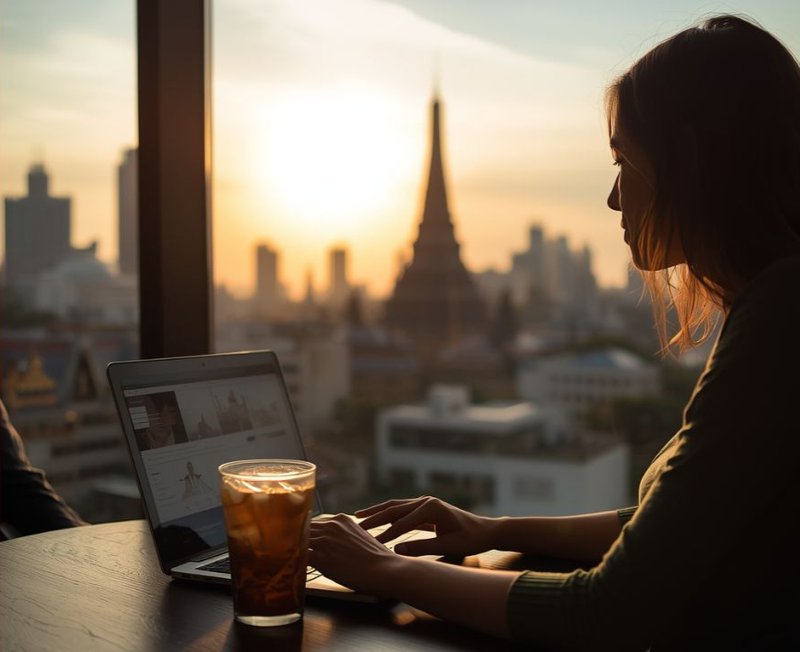 Bangkok, première destination mondiale pour les digital nomads en 2026