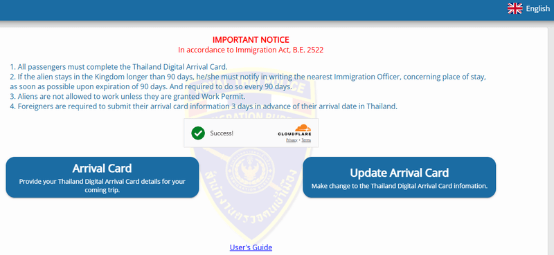  voyage en Thaïlande en 2026 TDAC