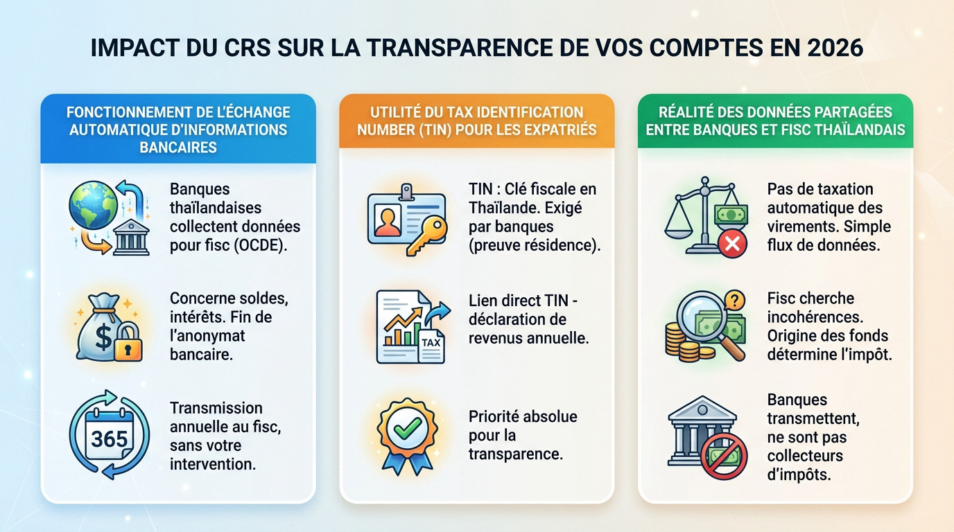 Impact du CRS sur la transparence des comptes en Thaïlande en 2026