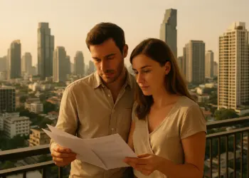 Condominium moderne en Thailande pour un guide expatrié sur le choix entre louer et acheter