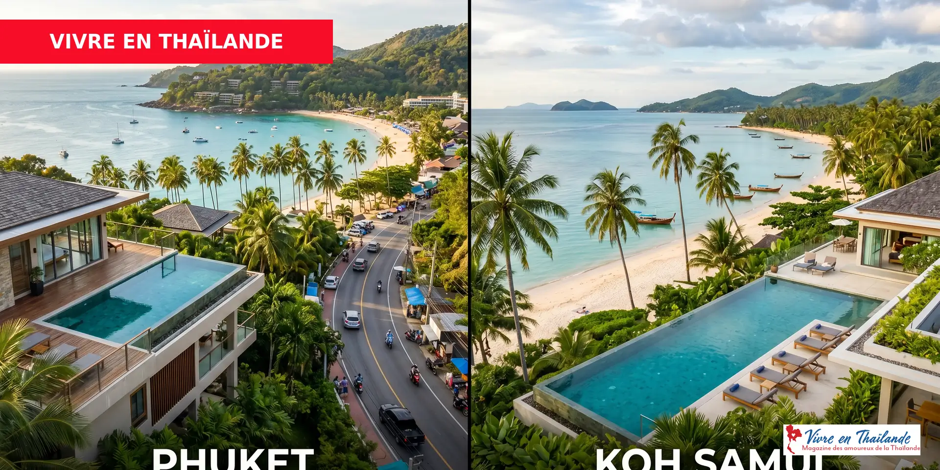 Phuket ou Koh Samui pour vivre en Thaïlande comme expatrié
