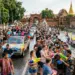 Songkran 2026 a Chiang Mai avec ambiance festive dans la vieille ville