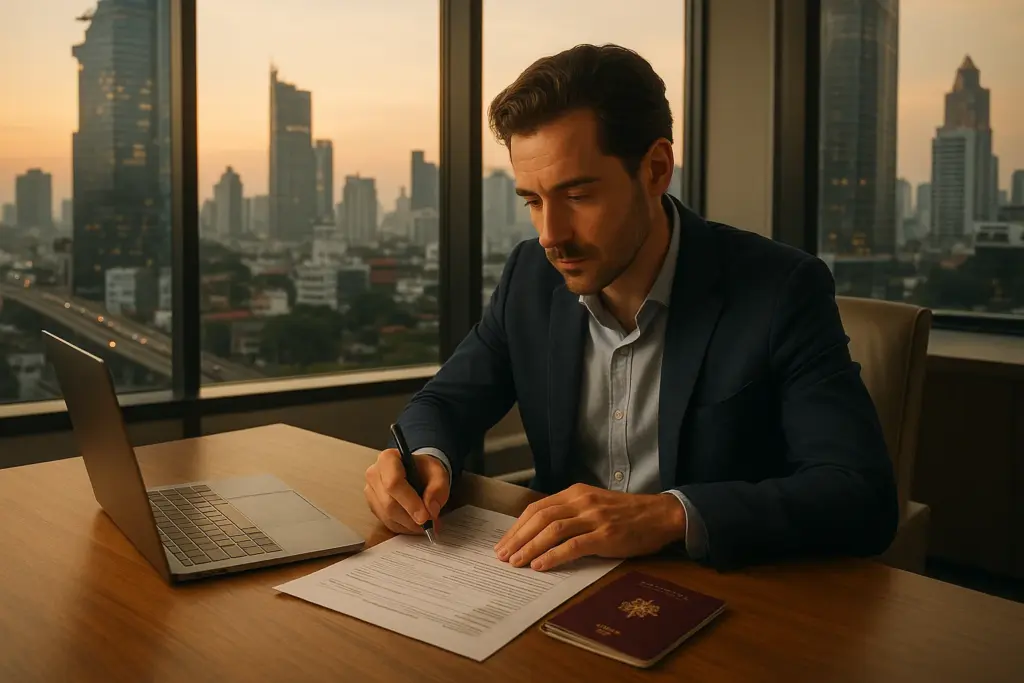 Visa LTR Thailande 2026 pour expatrie francais preparant un dossier de long sejour