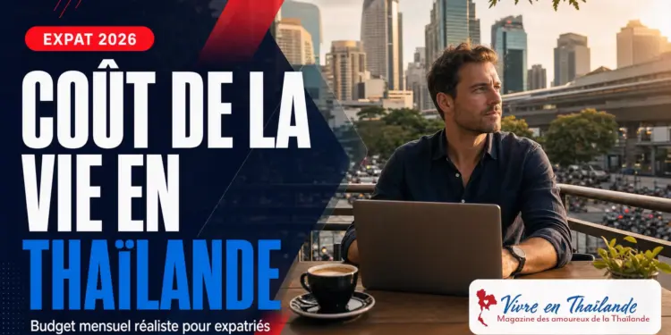 Expatrié étranger à Bangkok illustrant le coût de la vie en Thaïlande en 2026