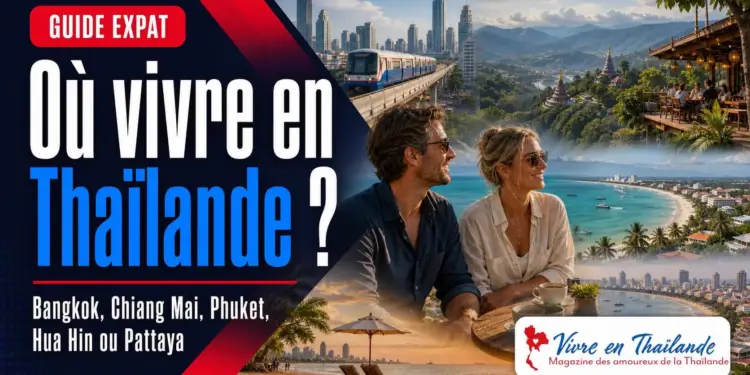 Où vivre en Thaïlande en 2026 : Bangkok, Chiang Mai, Phuket, Hua Hin ou Pattaya pour expatriés