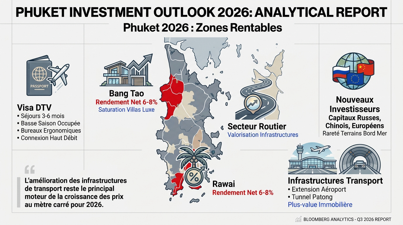 Analyse des perspectives d'investissement immobilier à Phuket pour 2026