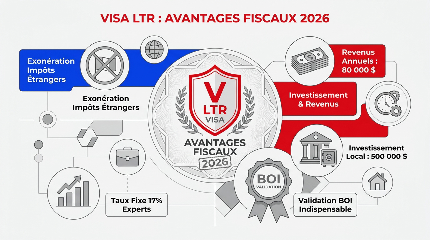 Expatrié consultant ses avantages fiscaux liés au visa LTR en Thaïlande