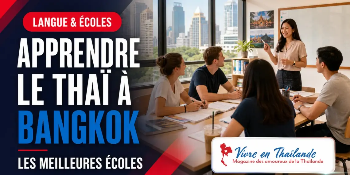 Apprendre le thaï à Bangkok dans une école de langue avec une professeure thaïlandaise