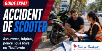 Accident de scooter en Thaïlande : assurance, hôpital et démarches pour expatrié