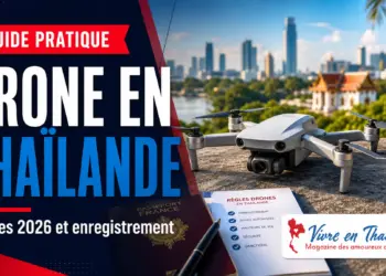 Drone en Thaïlande en 2026 : règles, enregistrement CAAT et NBTC