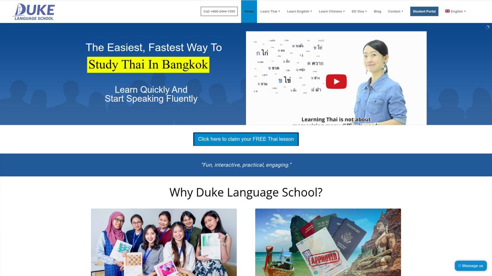 Duke Language School : la méthode naturelle au cœur d'Asok