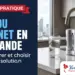 Eau du robinet en Thaïlande et filtre à eau dans une cuisine d expatrié