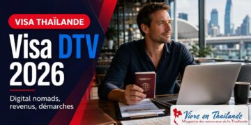 Visa DTV Thaïlande 2026 pour digital nomads et expatriés francophones