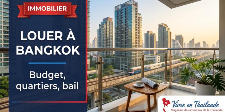 Louer un appartement a Bangkok en 2026 : condo moderne et skyline de Bangkok