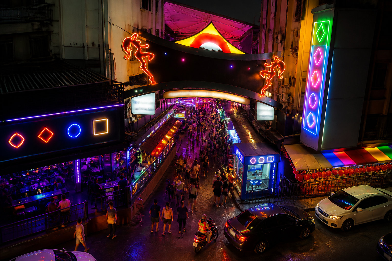 Nana : un quartier cosmopolite pour une vie nocturne active