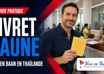 Livret jaune Yellow Tabien Baan en Thaïlande pour expatrié