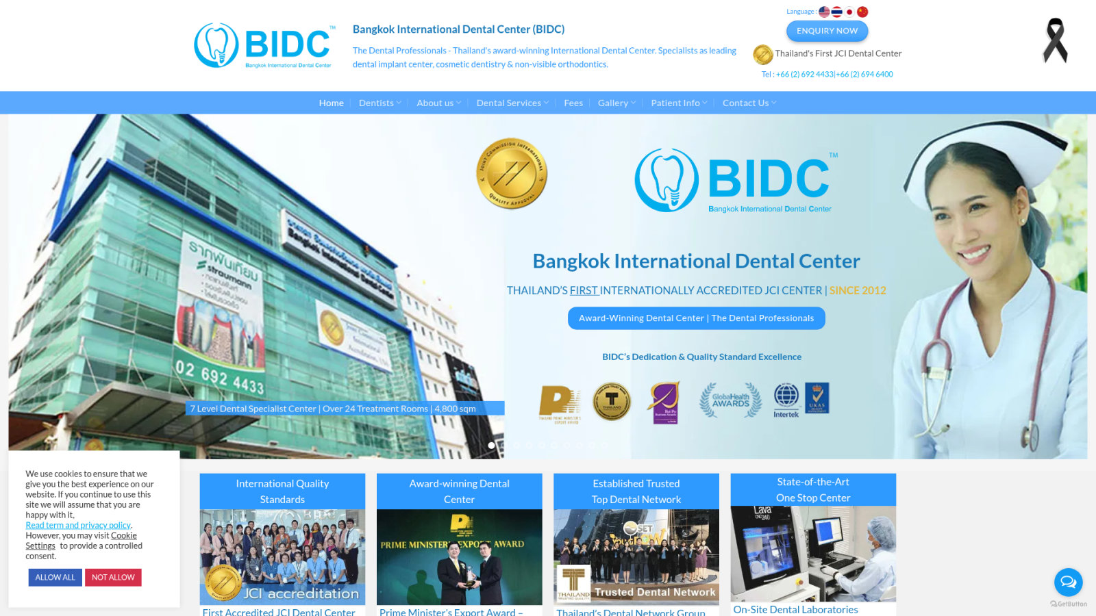 Bangkok International Dental Center (BIDC) : l'excellence certifiée JCI